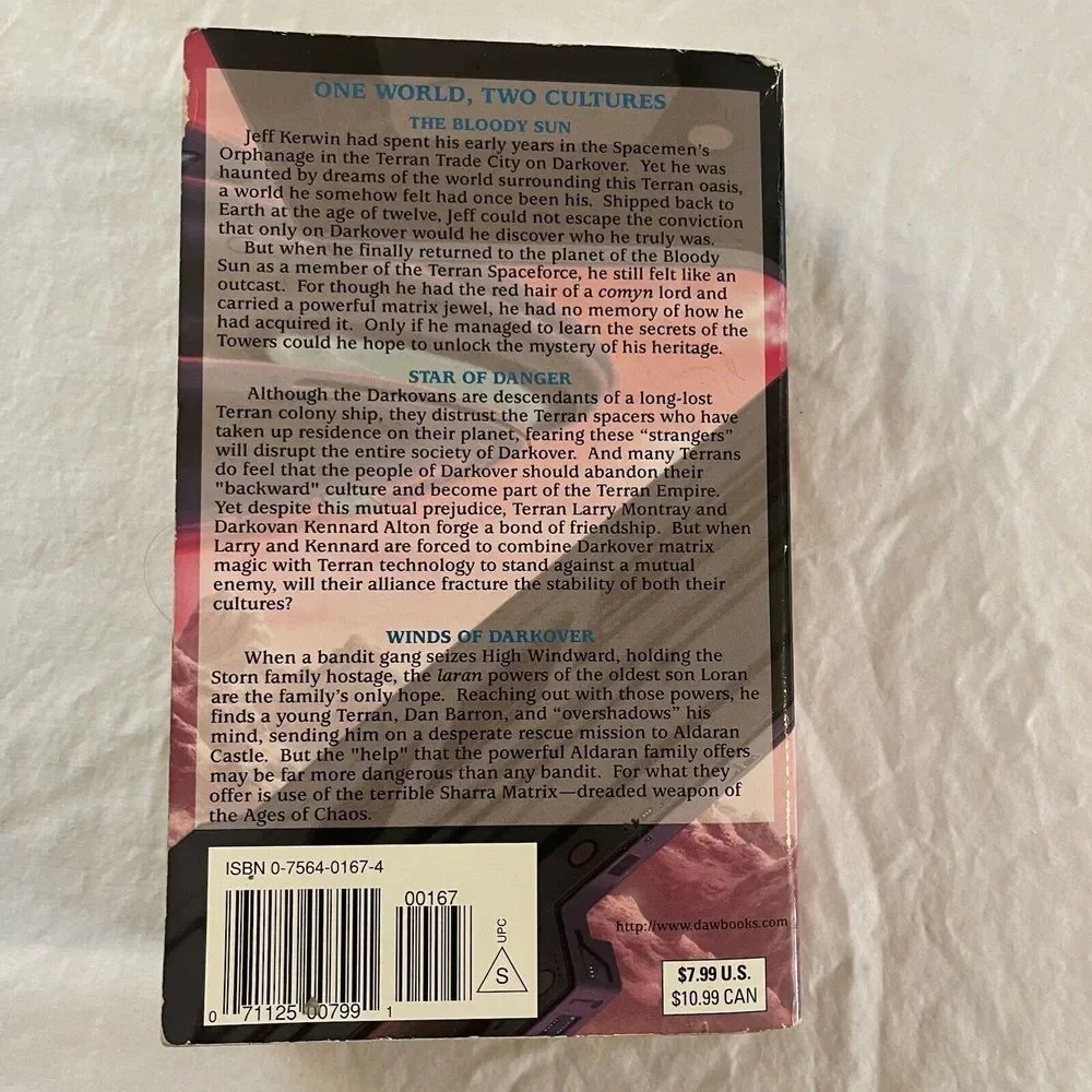 A World Divided: [Darkover Omnibus #5] Marion Zimmer‎ Bradley 1st Ed Paperback